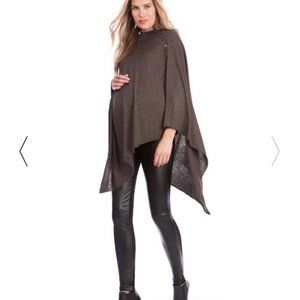 Seraphine Faux Leather Maternity Pants size 8